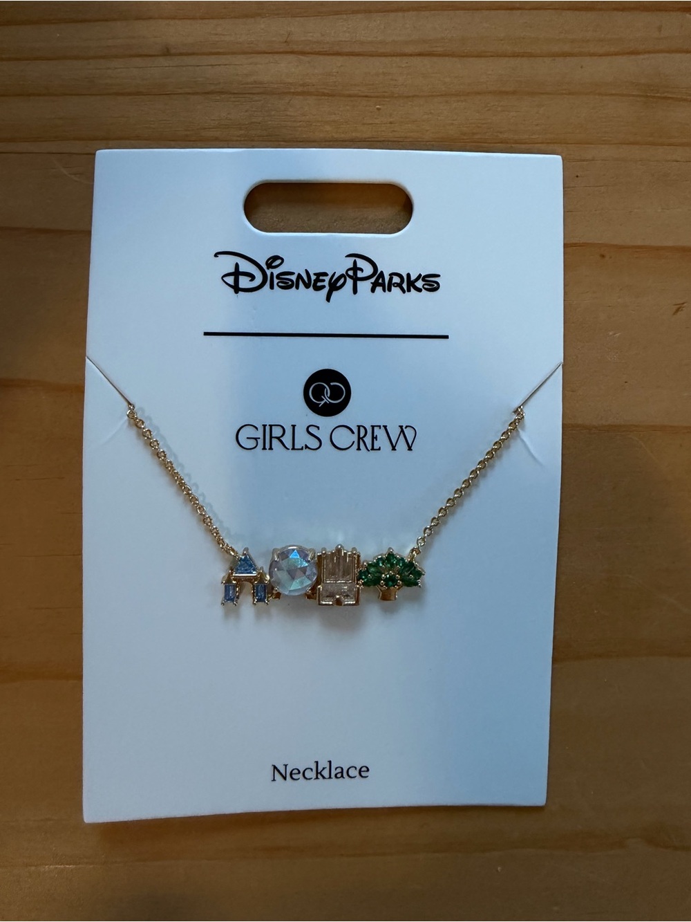 Walt Disney World Girls Crew Park Icons Necklace
